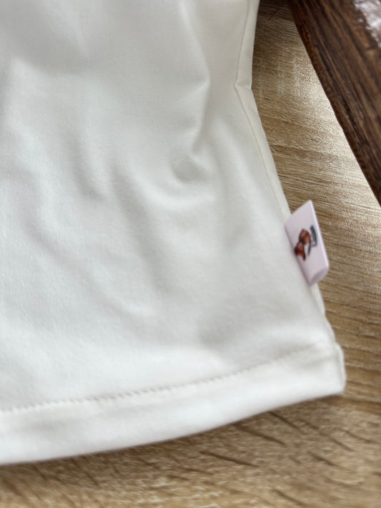 T-Shirt manche courte Oeko-Tex écru