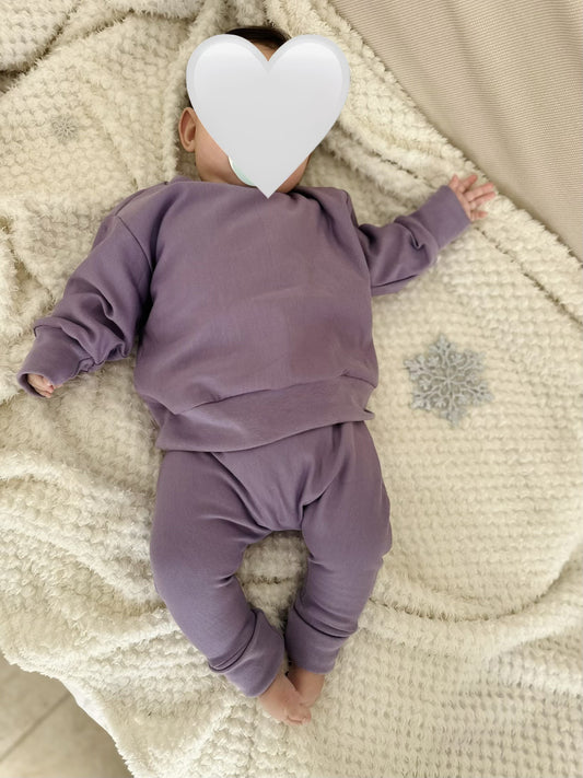 Sarouel couleur Lilas Oeko-Tex