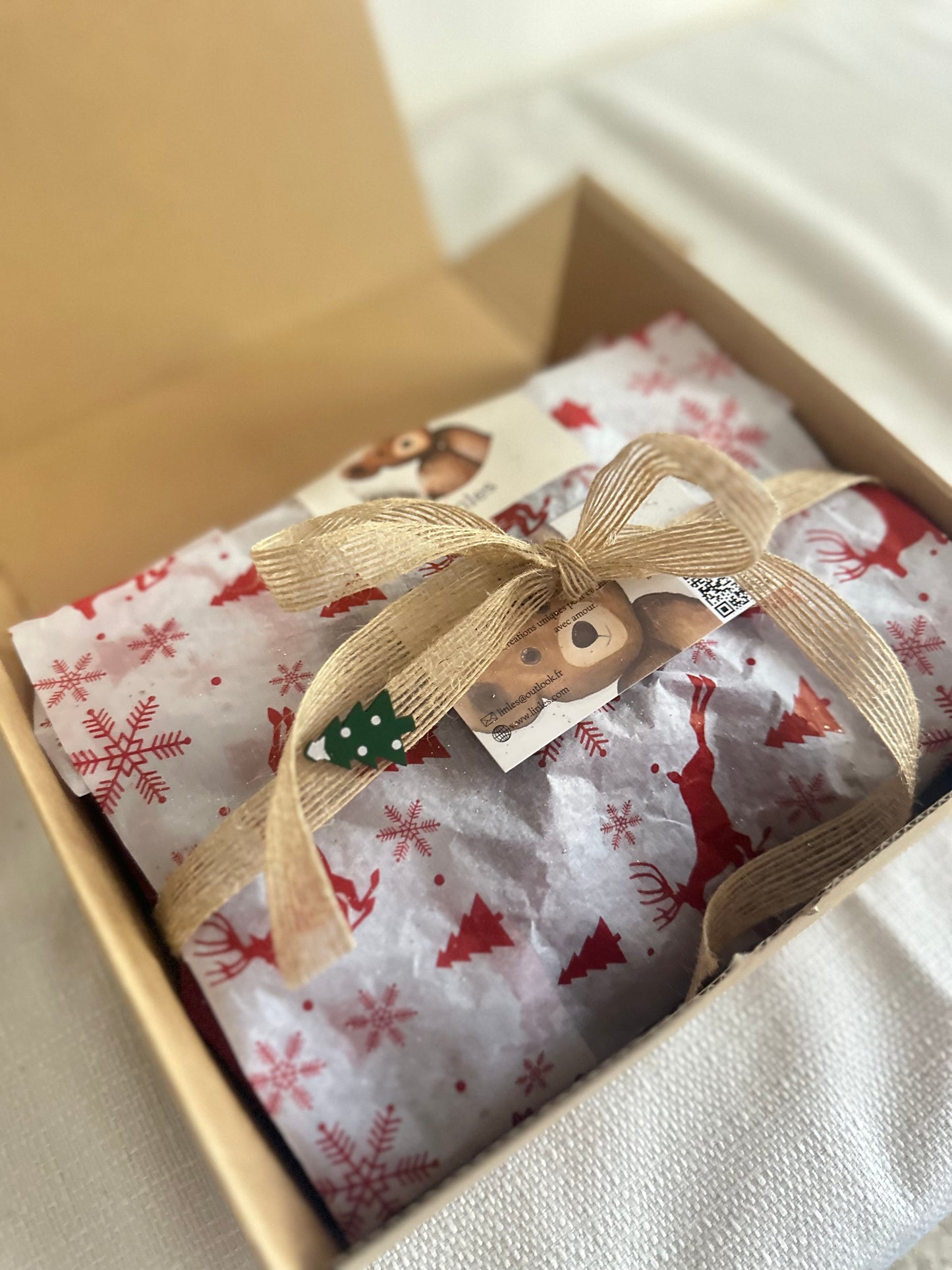 Box rouge enchantée