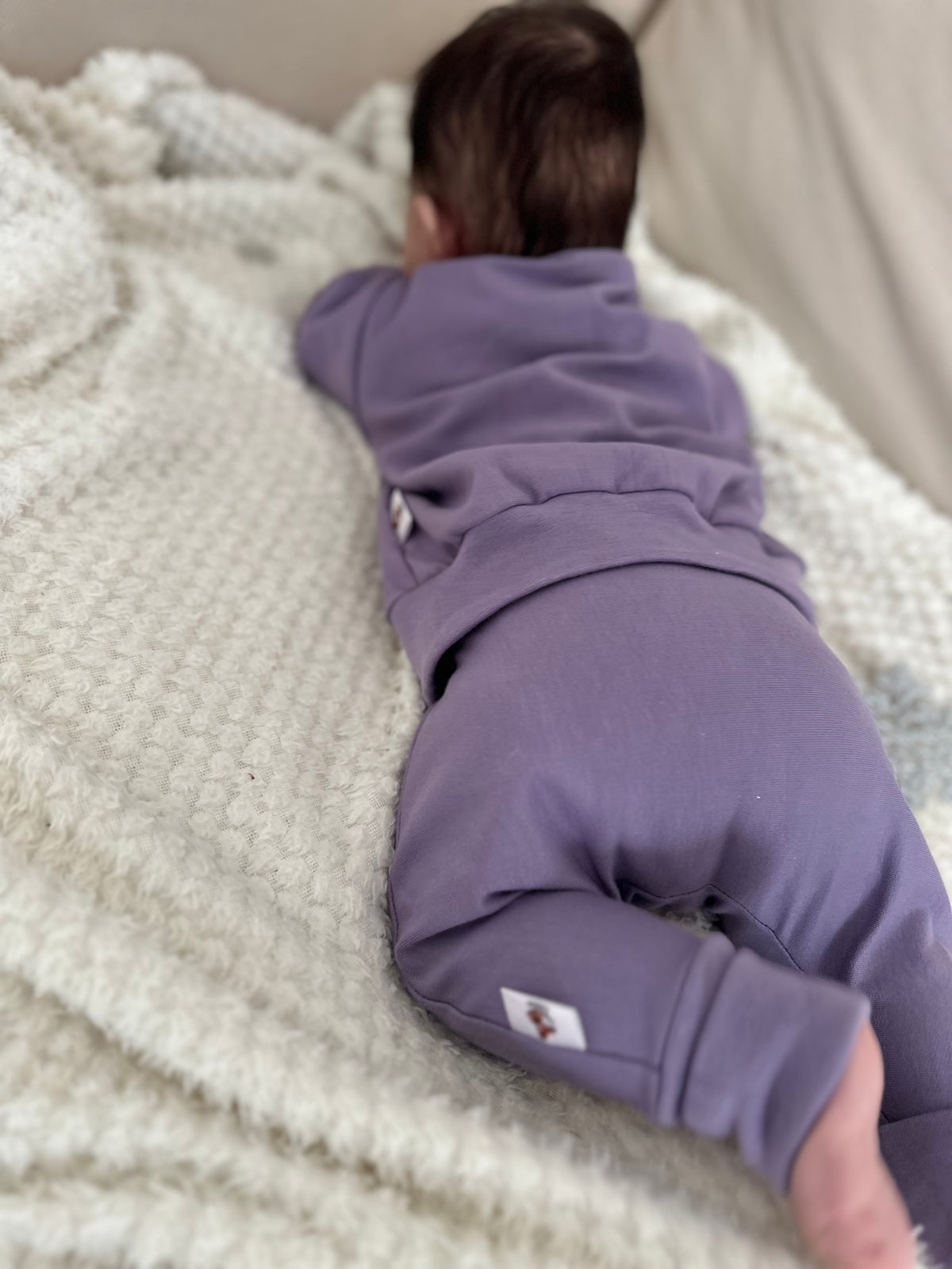 Sarouel couleur Lilas Oeko-Tex