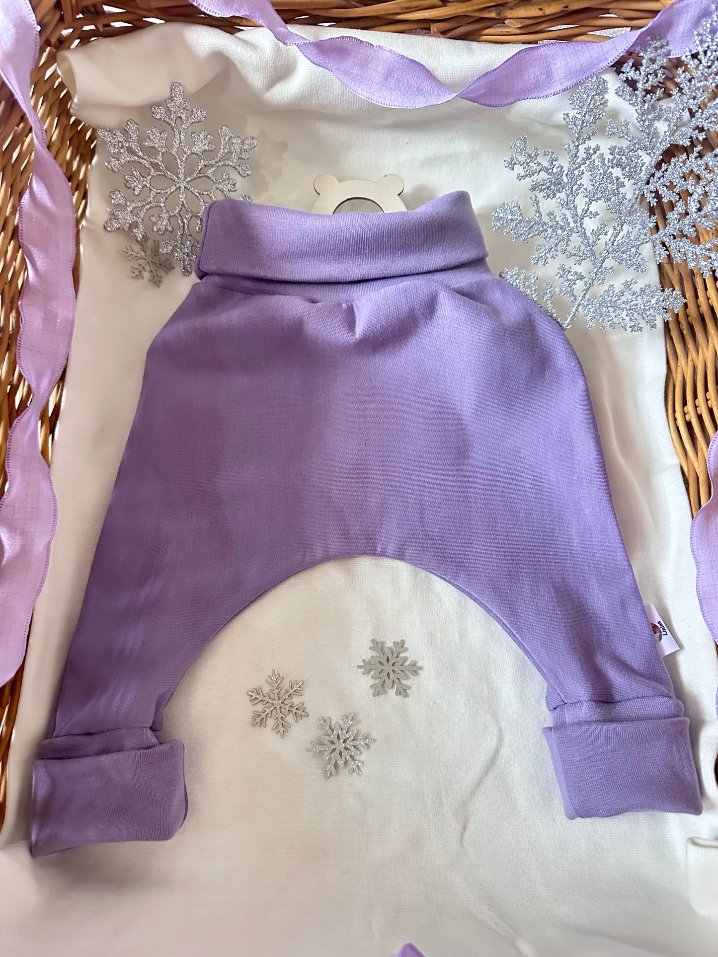 Sarouel couleur Lilas Oeko-Tex