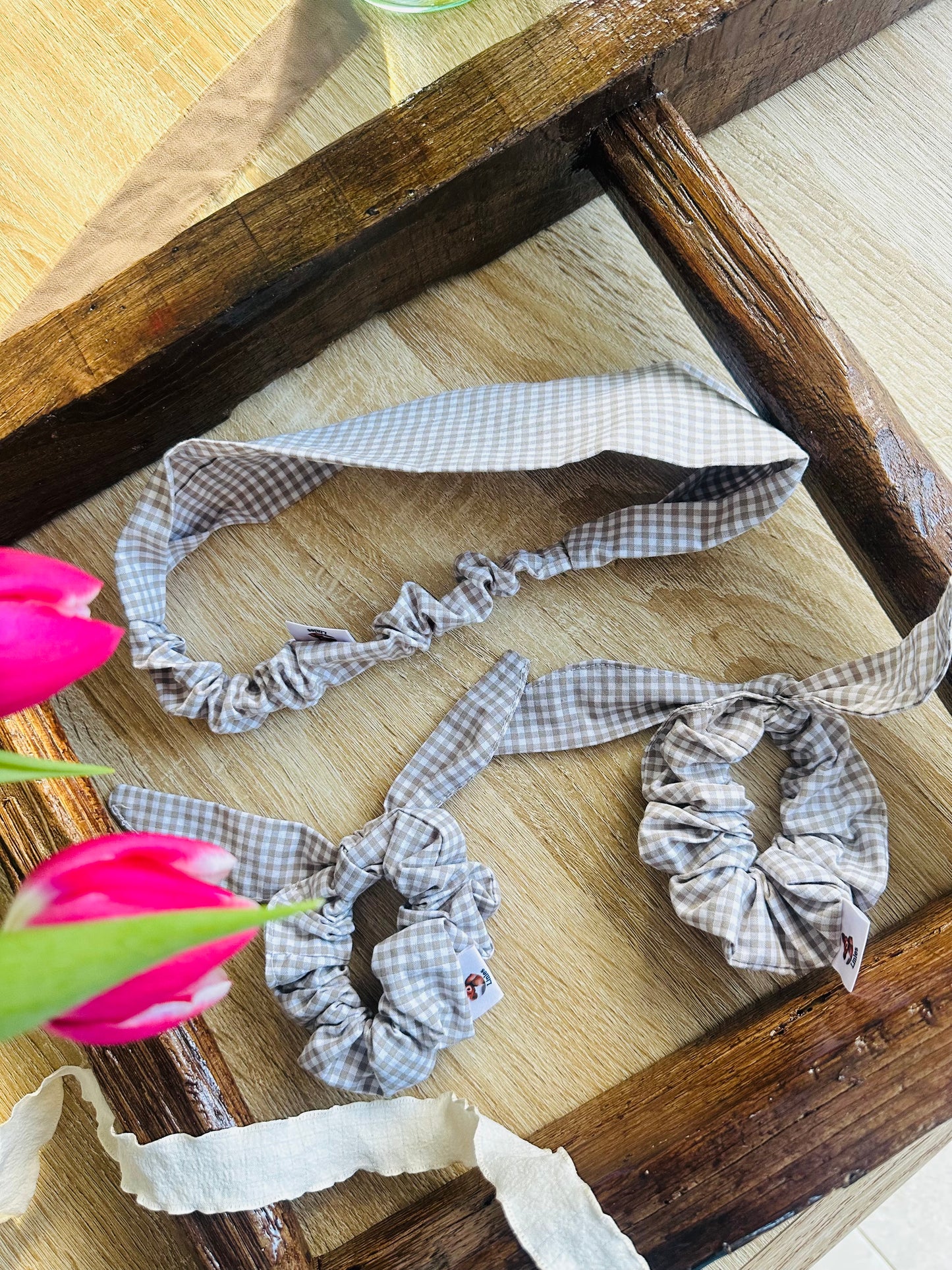 Duo Essentiel – Bandeau & chouchou cécile