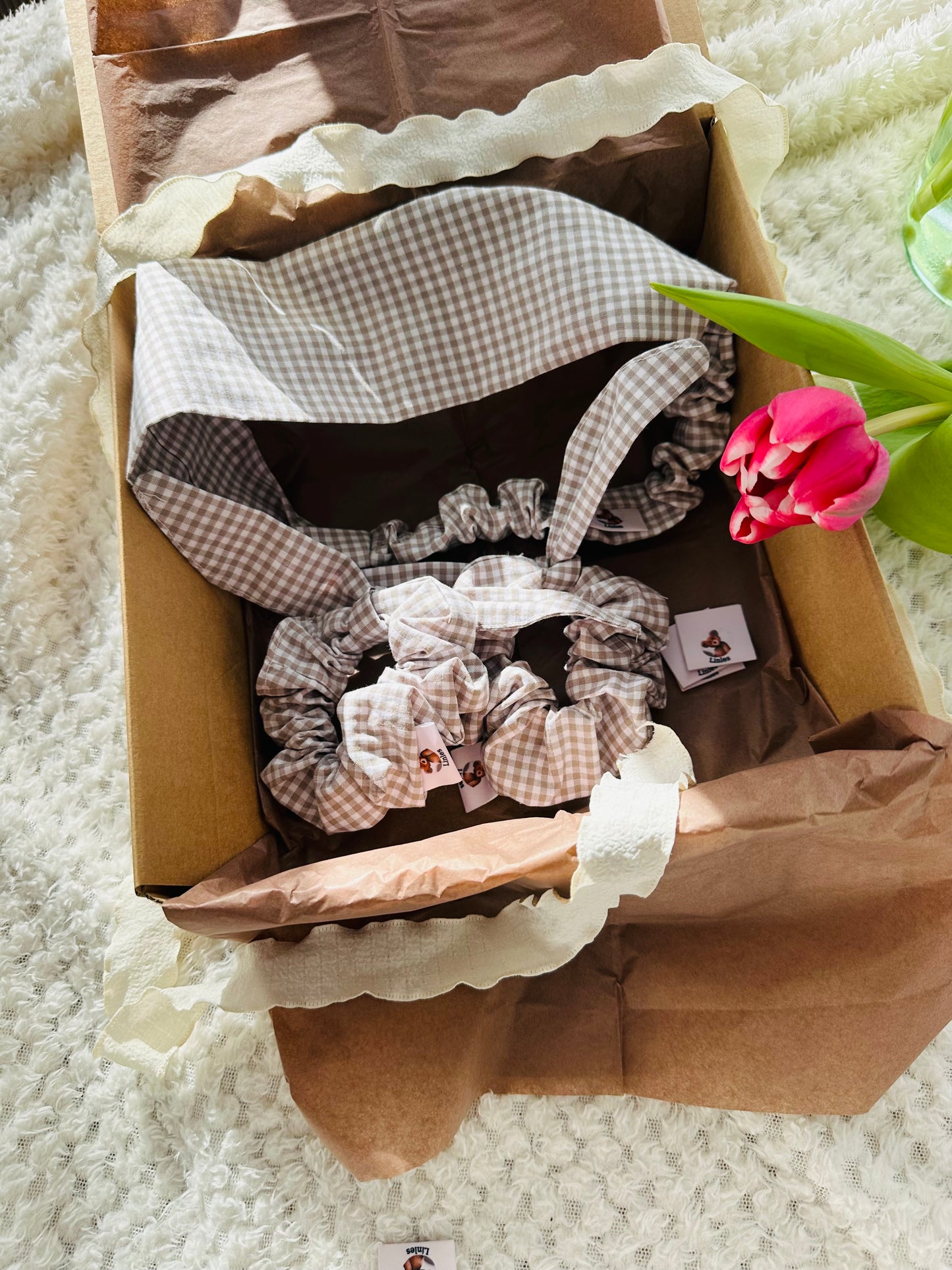 Duo Essentiel – Bandeau & chouchou cécile