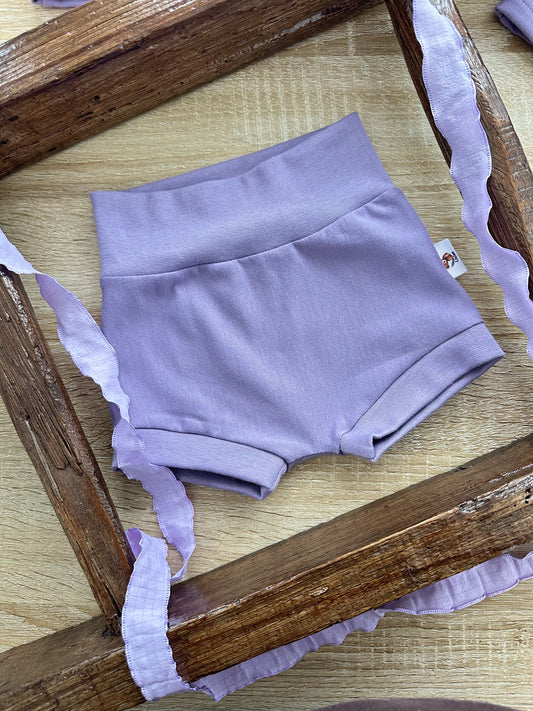 Short couleur lila Oeko-Tex