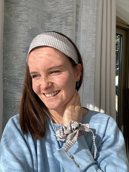 Duo Essentiel – Bandeau & chouchou cécile