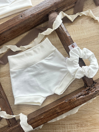 Short couleur écru Oeko-Tex