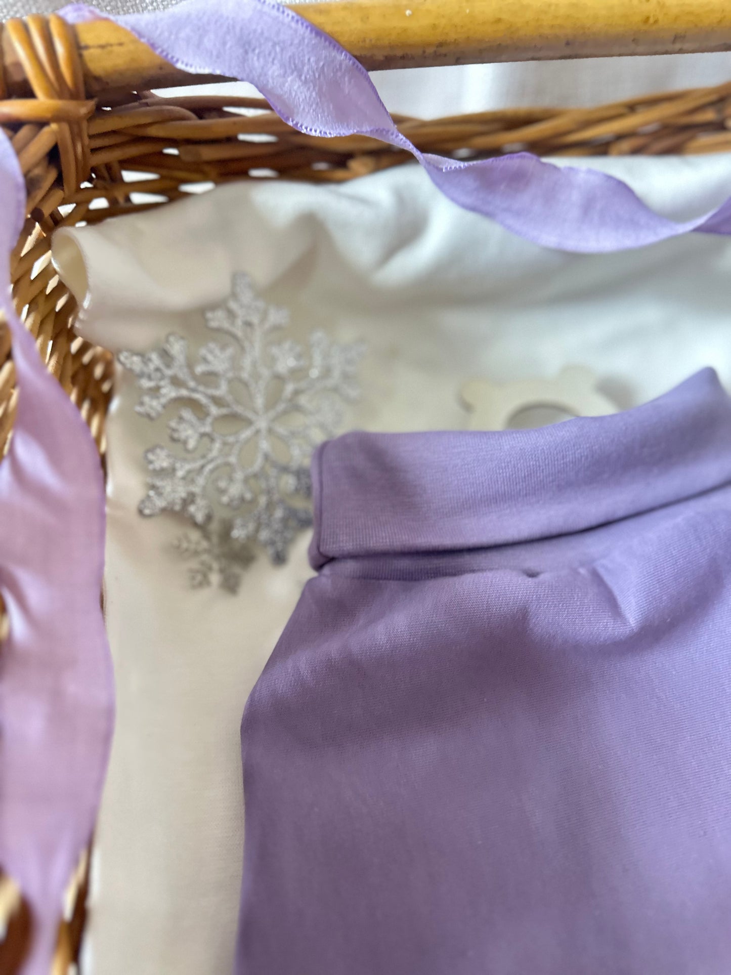 Sarouel couleur lilas Oeko-Tex