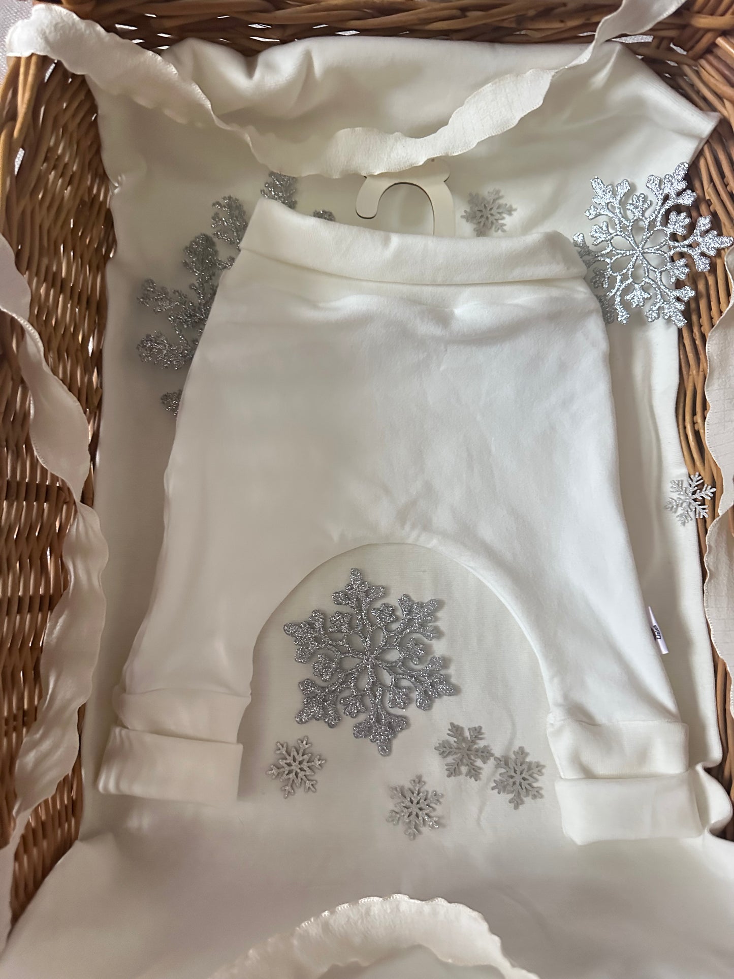 Sarouel couleur écru & blanc cassé Oeko-Tex