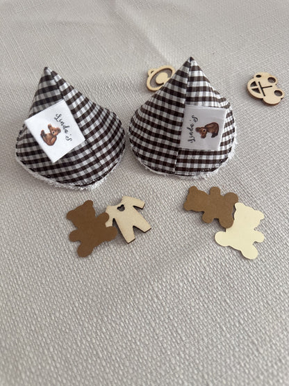 Lot de 2 pare-pipi en tissu Oeko-tex